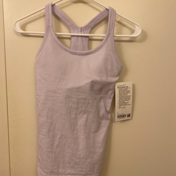 lululemon athletica Tops - Lululemon Ebb to Street Tank Top (Size 2) NWT
